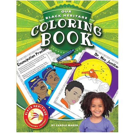 Gallopade Our Black Heritage Coloring Book 9780635117953